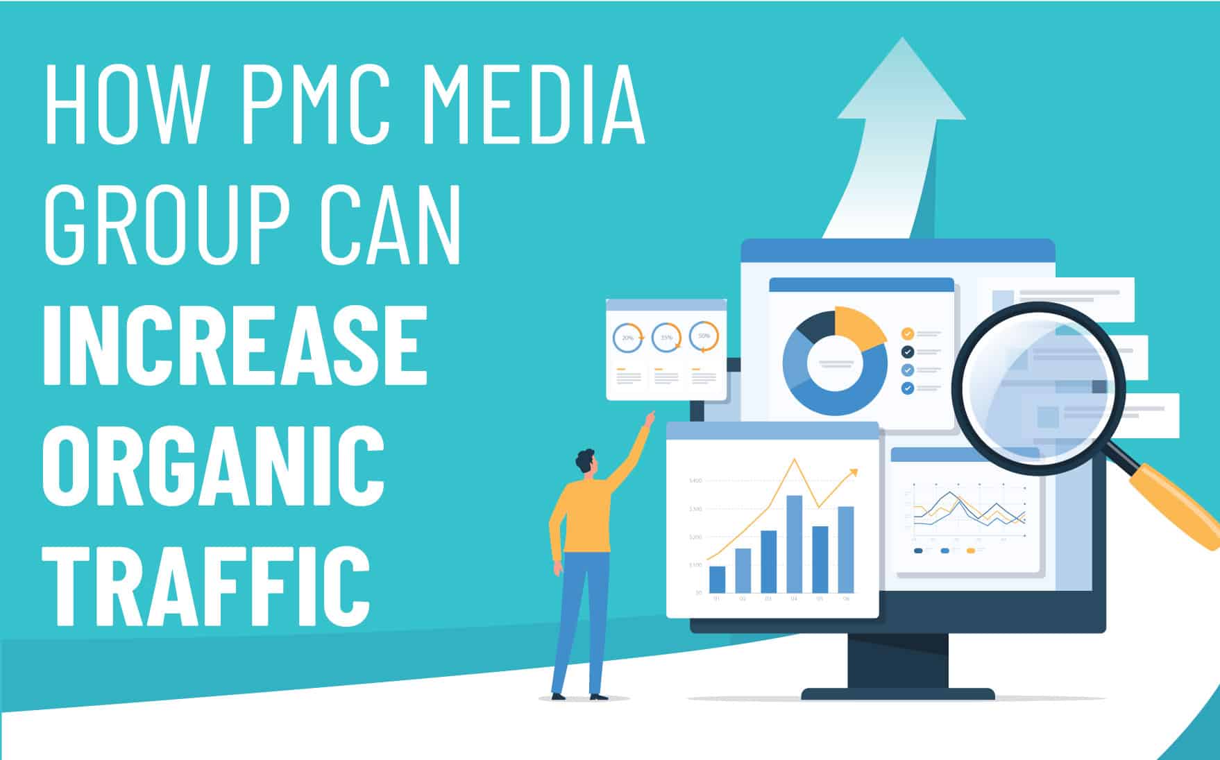 How PMC Media Group can Increase Organic Traffic | Search Engine Optimization Services | PMC Media Group